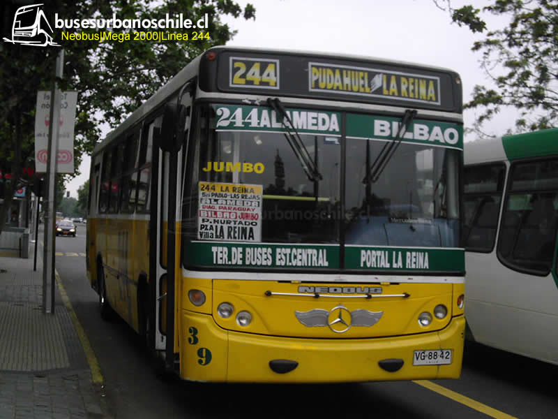 244 | Neobus Mega 2000 - M. Benz OH-1420
