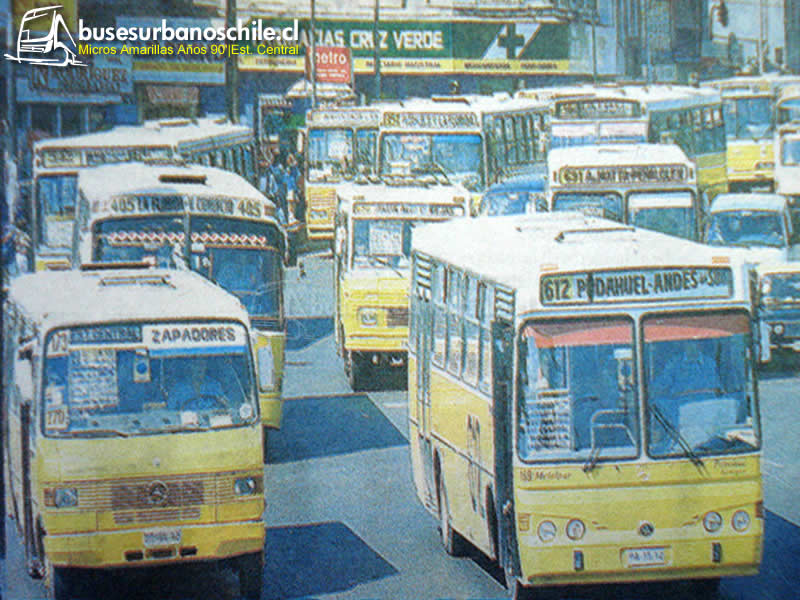 Micros Amarillas Años 90's | Alameda Est. Central