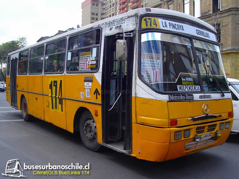 174 | Ciferal GLS Bus - M. Benz OF-1318