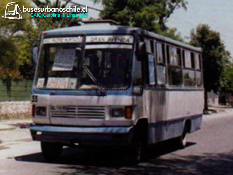 892 | CAIO Carolina III - M. Benz LO-708E