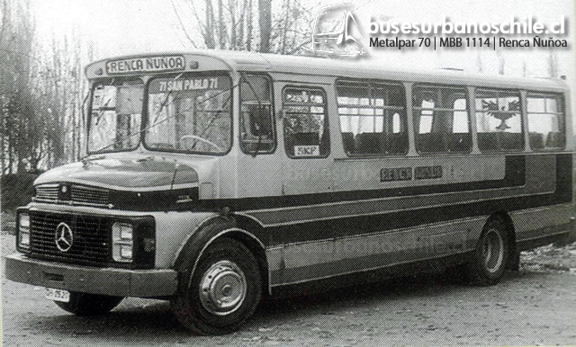 71 San Pablo - Renca Ñuñoa | Metalpar 'Ami' - M. Benz L-1114