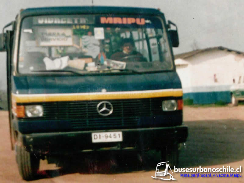 Vivaceta Maipu | Metalpar Pucará - M. Benz LO-809