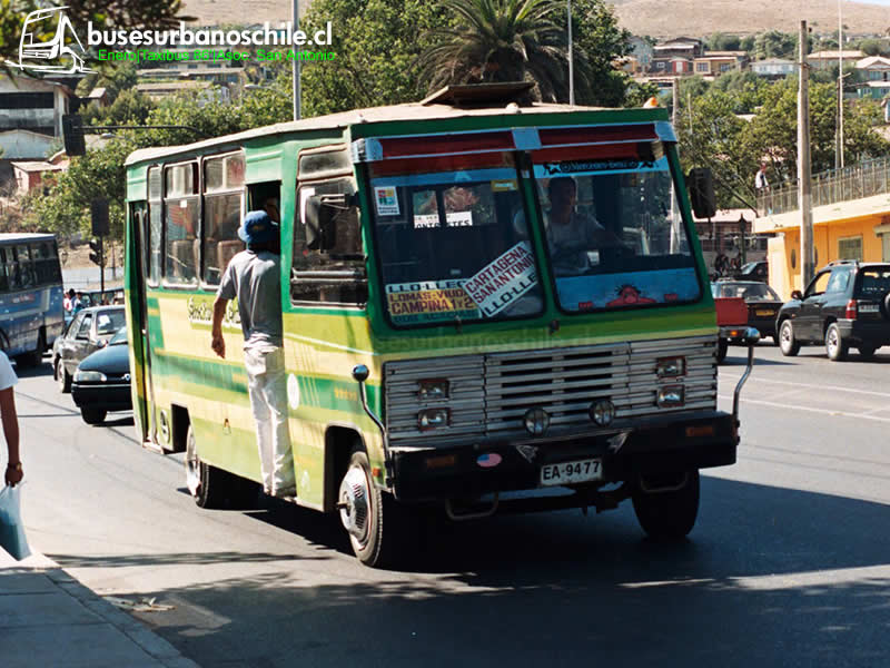 Asoc. de Buses San Antonio | enero Taxibus 86' - M. Benz LP-813