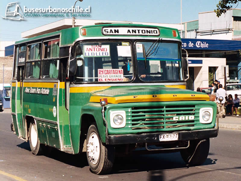 Aspc. Buses San Antonio | CAIO Mini Gabriela 81' - Ford F-700