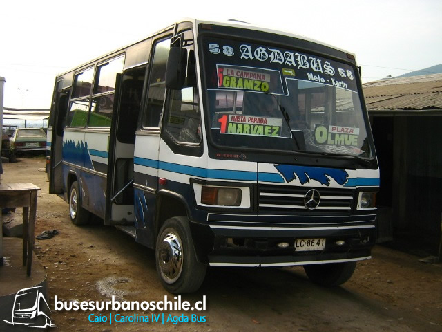 Agdabus S.A., Limache | CAIO Carolina IV - M. Benz LO-809