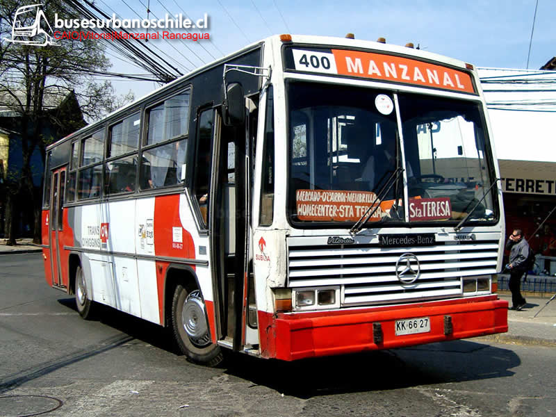 Manzanal, Rancagua | CAIO Vitoria - M. Benz OF-1115