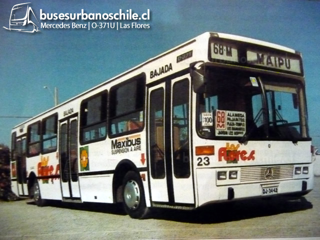 68 Maxibus Las Flores Mercedes Benz O-371U