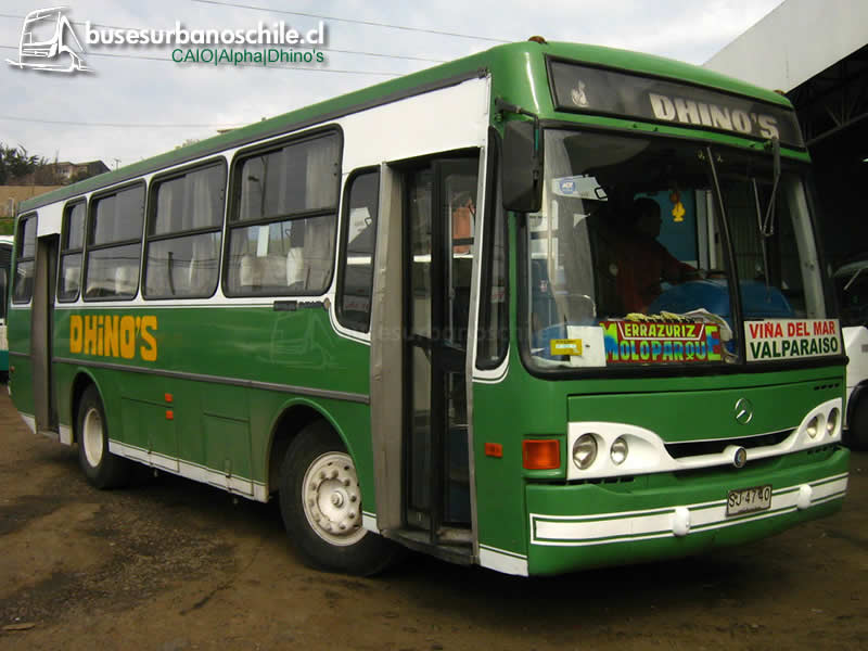 Dhino´s, Valparaíso | CAIO Alpha - M. Benz OF-1318