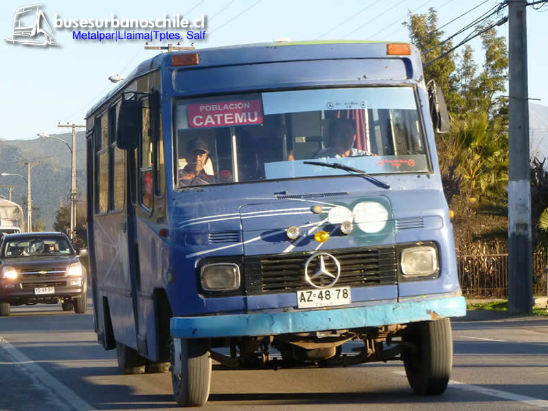 Tptes. Salf | Metalpar Llaima - M. Benz LO-708E