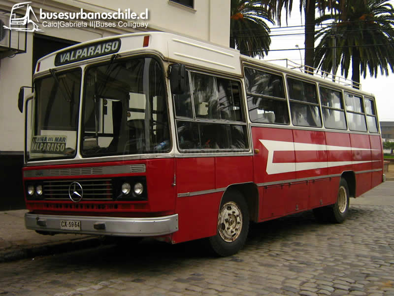 Buses Colliguay | CAIO Gabriela II - M. Benz LPO-1113