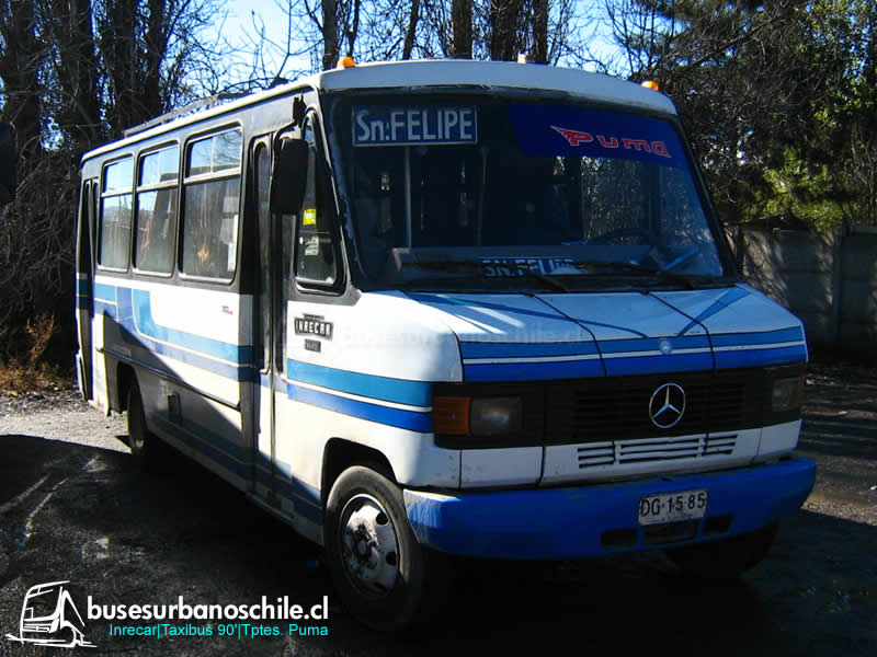 Tptes. Puma | Inrecar Taxibus 90' - M. Benz LO-809