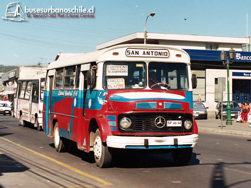 Litoral Central, San Antonio | M. Benz O-362 Ref Taxibus 82' - L-1113