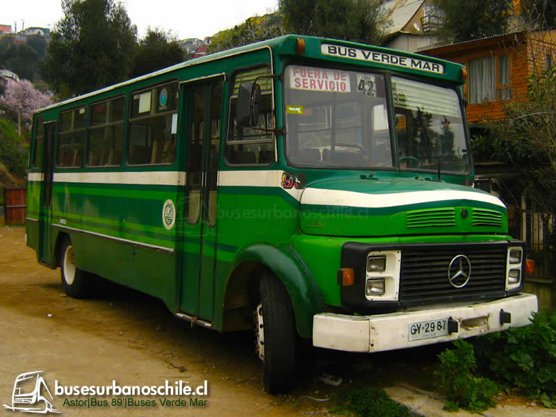Buses Verde Mar | Astor BUs 89' - M. Benz LO-1114