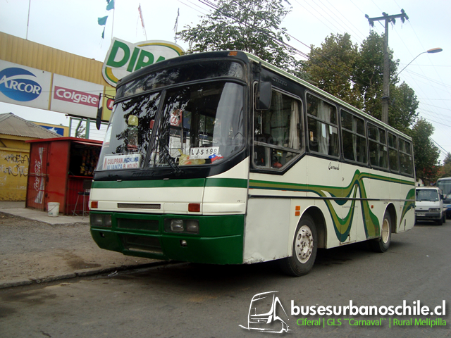 Rural Melipilla | Ciferal GLS 'Carnaval' Padron Rio - M. Benz OF-1115