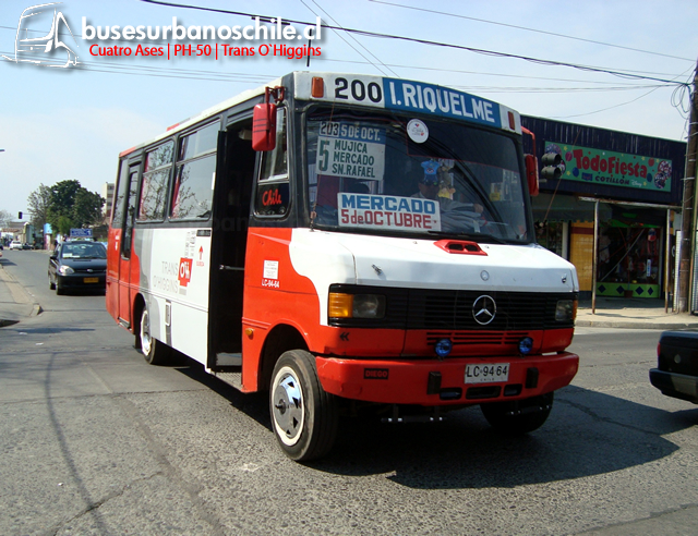 Intercomunal, Curico | Metalpar Llaima 90' - Mercedes Benz LO-708E