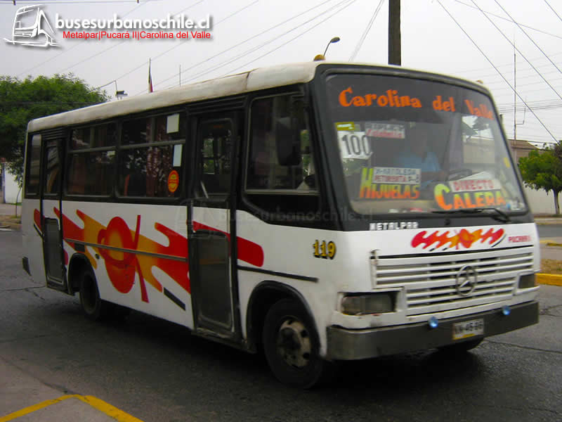 Carolina del Valle, La Calera | Metalpar Pucará II - M. Benz OF-809