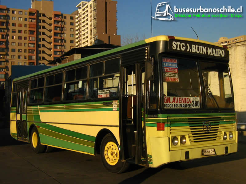 Buin Maipo - Gn. Avenida | Metalpar Petrohue Eco. - M. Benz OF-1318