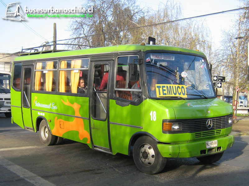 Intercomunal Sur, Temuco | Metalpar Pucará - M. Benz LO-812