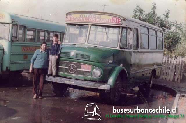Ñuñoa Cerrillos Maipu 31 | El Detalle 'Pinina' - M. Benz L-1114