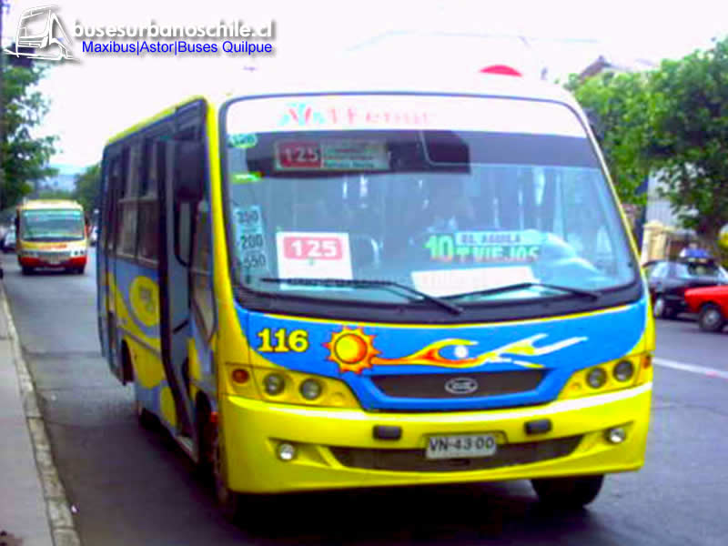 Buses Quilpue | Maxibus Astor - M. Benz LO-712