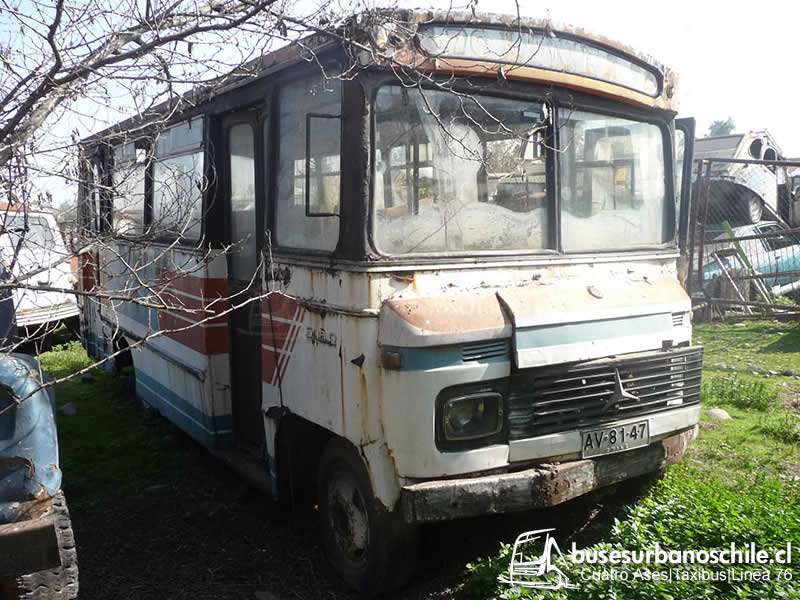 Linea 76 | Cuatro Ases Taxibus - M. Benz LO-608D