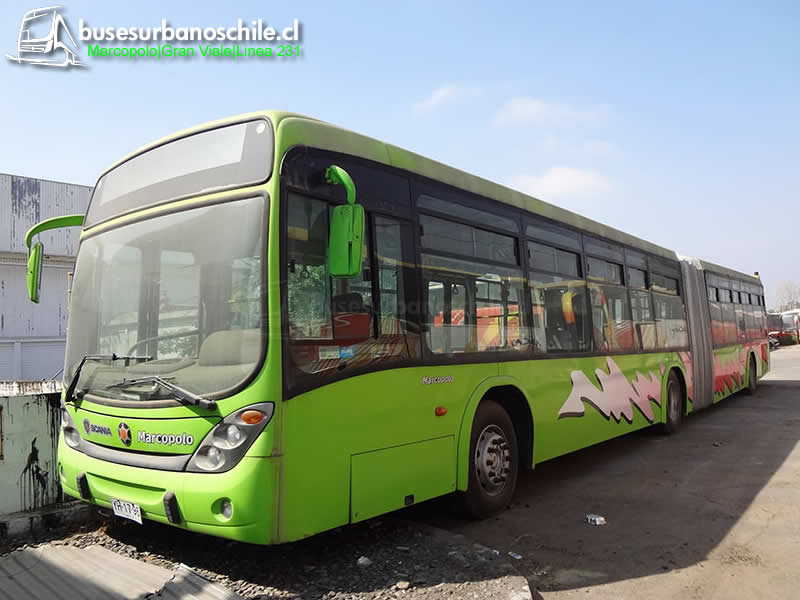 231 | Marcopolo Gran Viale Articulado - Scania L94UA