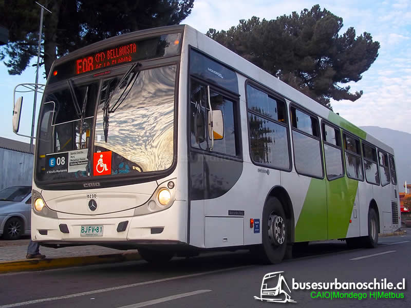 Metbus S.A  Zona E | CAIO Mondego H - M. Benz O-500U