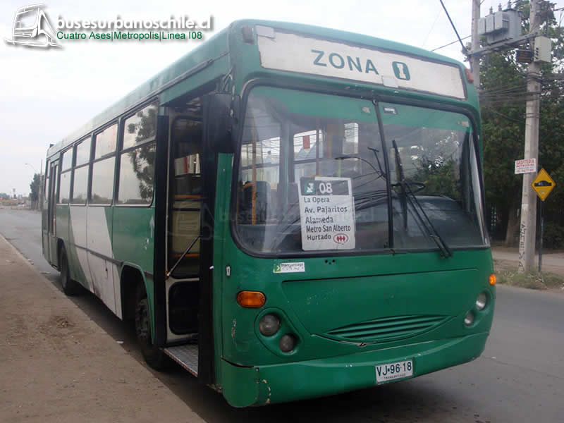 I08 Nuevo Millenio | Cuatro Ases Metropolis - M. Benz OH-1420