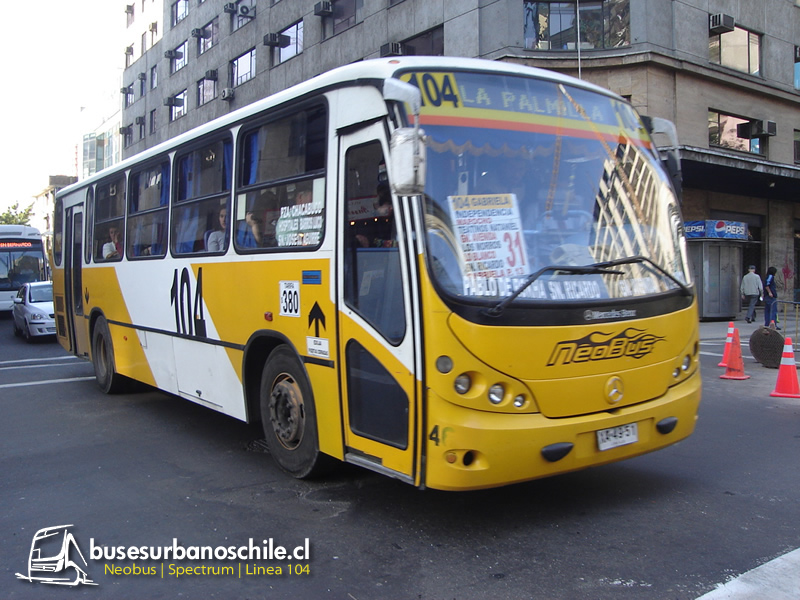 104 | Neobus Spectrum - M. Benz OH-1418