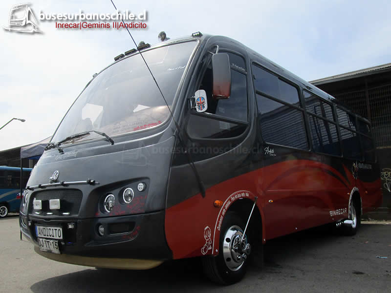 Turismo Andicito | Inrecar Geminis II - Volkswagen 9-150 EOD